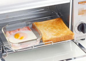 トースター調理で時短に便利