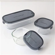 パック＆レンジ3点セット（山本ゆりコラボ  ダークグレーver）