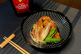 カツオの揚げ煮