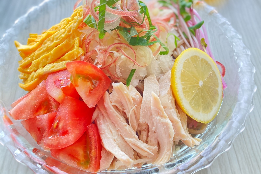 さっぱり冷やし蕎麦