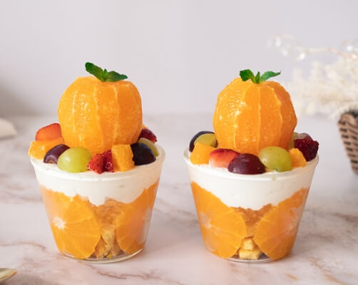 オレンジパフェ