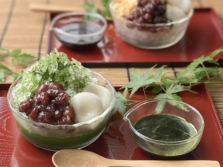 宇治抹茶かき氷